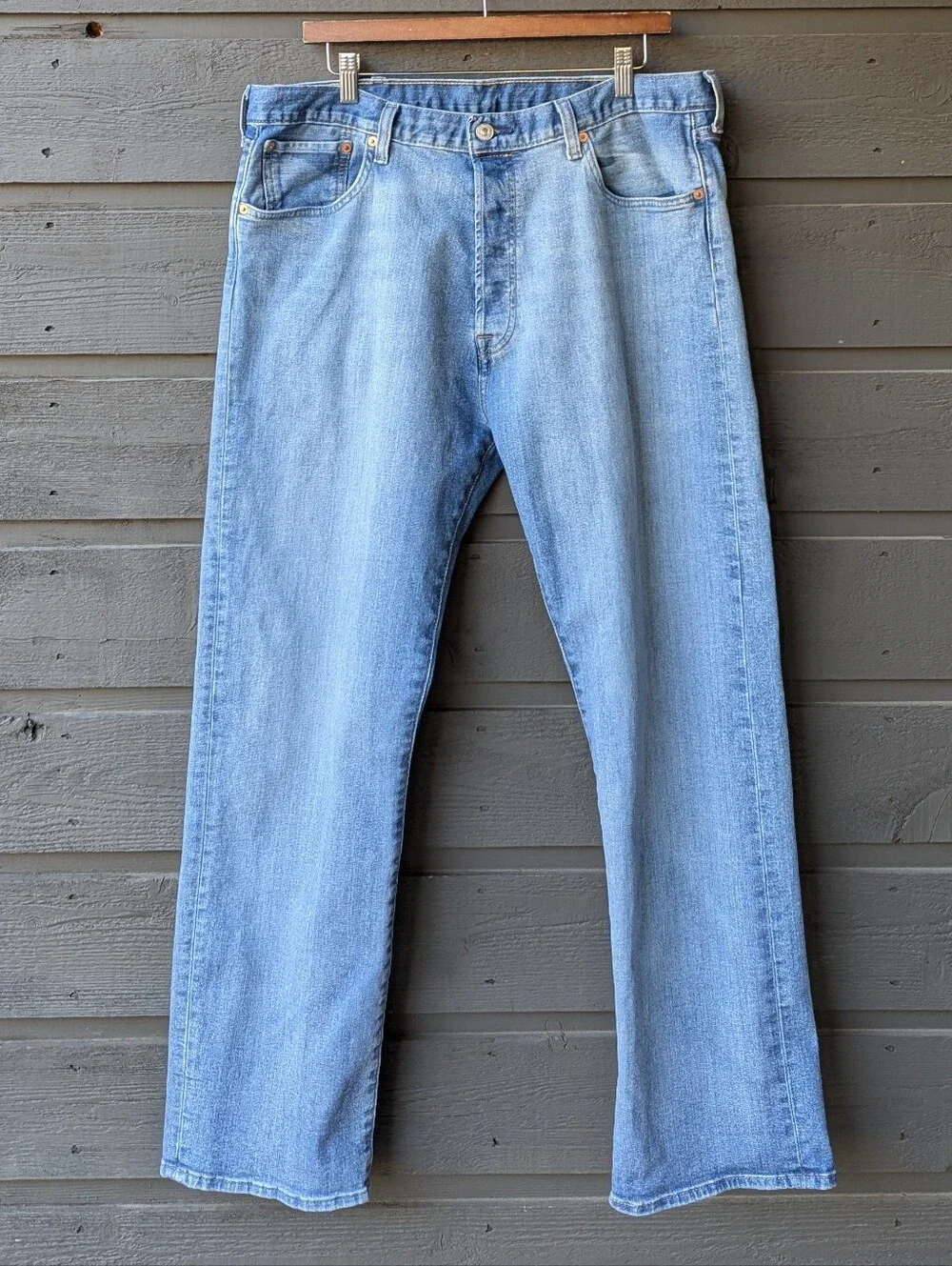 Levi's 501 Men’s Straight-Leg Jeans Size W38L32 Stretch